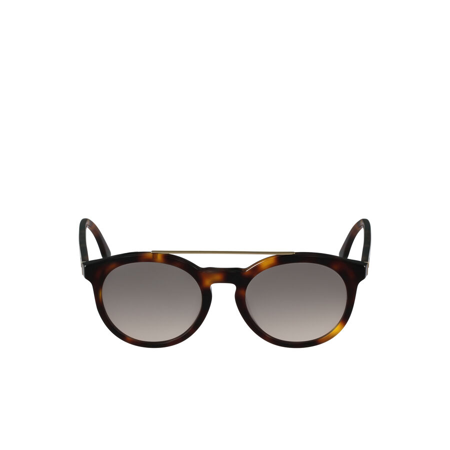 Plastic Color Block Sunglasses