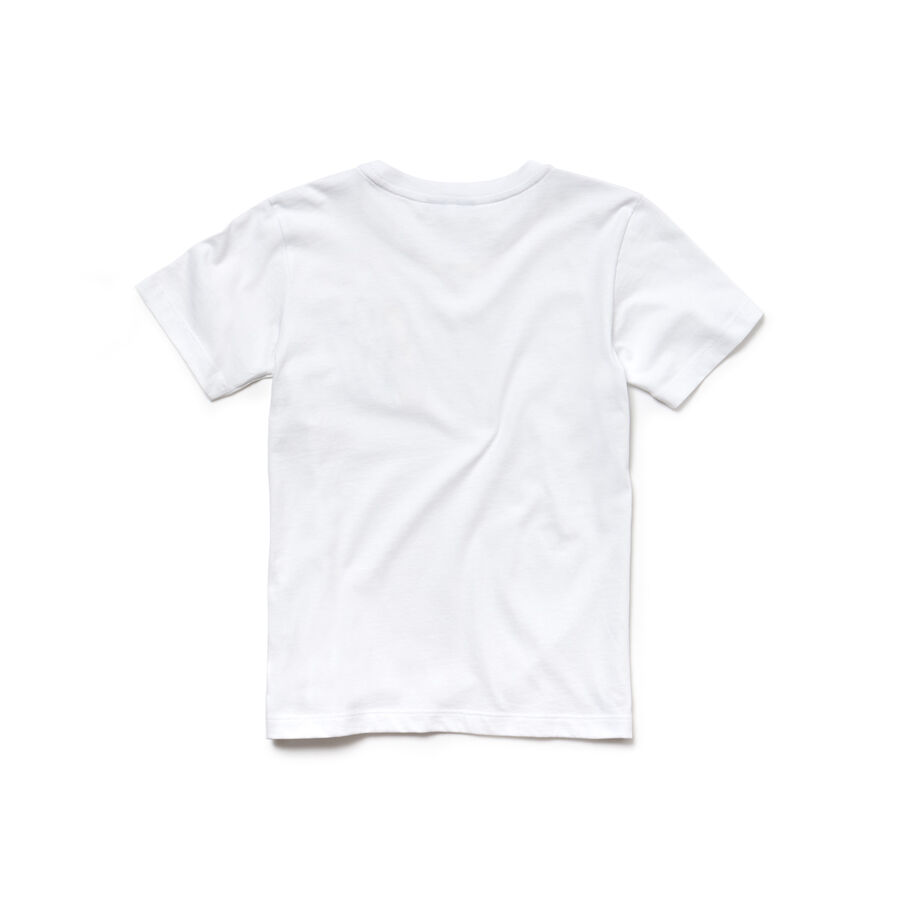 Boys' Crew Neck Crocodile Design Jersey T-shirt
