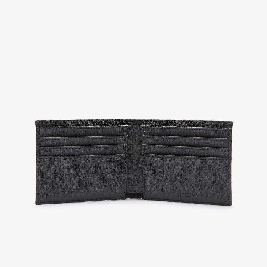 Portefeuille Men's Classic en petit piqué uni 6 cartes